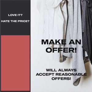 All reasonable offers consider!